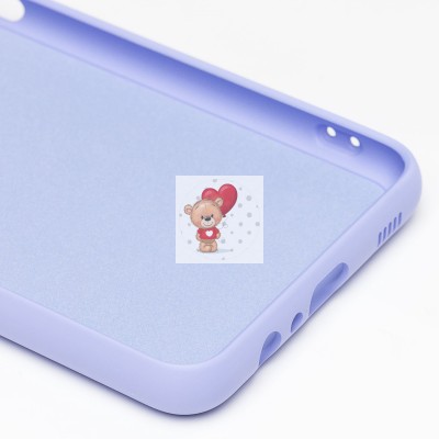 Чехол-накладка для Samsung A125 Galaxy A12 (светло-фиолетовый) Activ Full Original Design