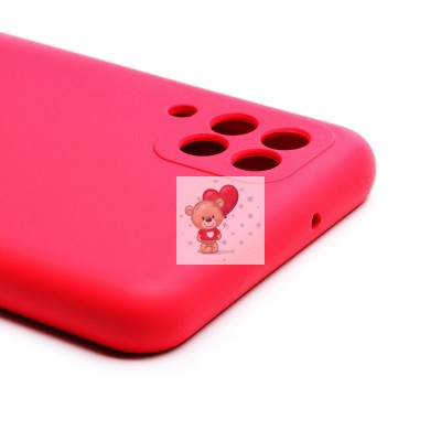 Чехол-накладка для Samsung A125 Galaxy A12 (розовый) Activ Full Original Design