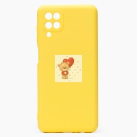 Чехол-накладка для Samsung A125 Galaxy A12 (желтый) Activ Full Original Design