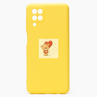 Чехол-накладка для Samsung A125 Galaxy A12 (желтый) Activ Full Original Design