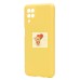 Чехол-накладка для Samsung A125 Galaxy A12 (желтый) Activ Full Original Design