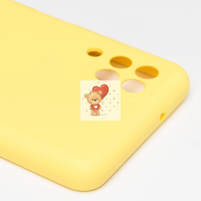 Чехол-накладка для Samsung A125 Galaxy A12 (желтый) Activ Full Original Design