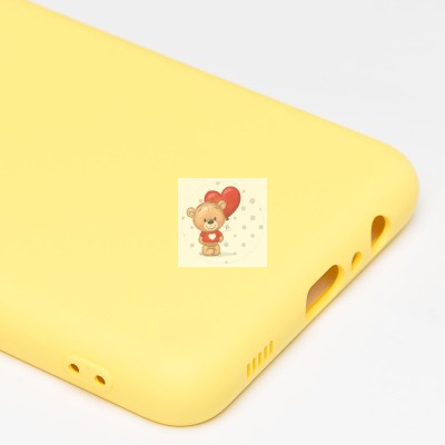 Чехол-накладка для Samsung A125 Galaxy A12 (желтый) Activ Full Original Design