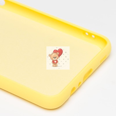 Чехол-накладка для Samsung A125 Galaxy A12 (желтый) Activ Full Original Design