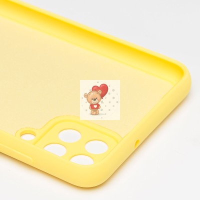 Чехол-накладка для Samsung A125 Galaxy A12 (желтый) Activ Full Original Design