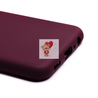 Чехол-накладка для Samsung A135 Galaxy A13 4G (бордовый) Activ Full Original Design