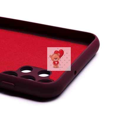 Чехол-накладка для Samsung A135 Galaxy A13 4G (бордовый) Activ Full Original Design