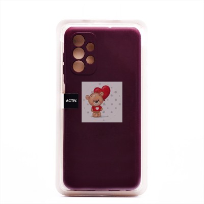 Чехол-накладка для Samsung A135 Galaxy A13 4G (бордовый) Activ Full Original Design
