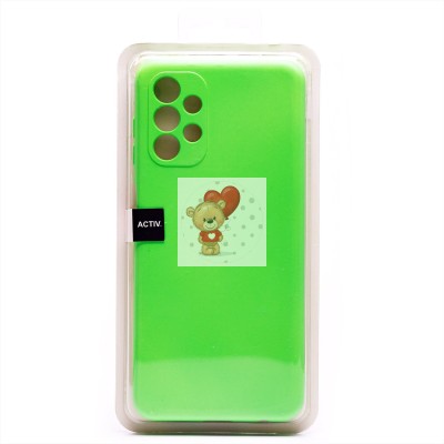 Чехол-накладка для Samsung A135 Galaxy A13 4G (зеленый) Activ Full Original Design