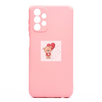 Чехол-накладка для Samsung A135 Galaxy A13 4G (светло-розовый) Activ Full Original Design