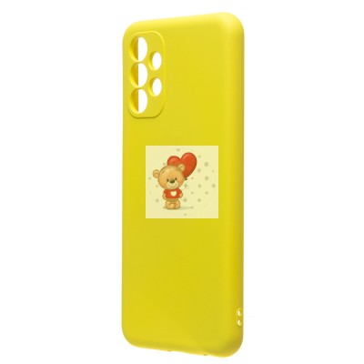 Чехол-накладка для Samsung A135 Galaxy A13 4G (желтый) Activ Full Original Design