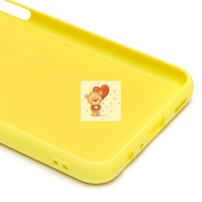 Чехол-накладка для Samsung A135 Galaxy A13 4G (желтый) Activ Full Original Design