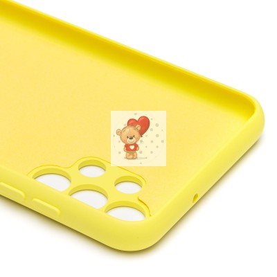 Чехол-накладка для Samsung A135 Galaxy A13 4G (желтый) Activ Full Original Design