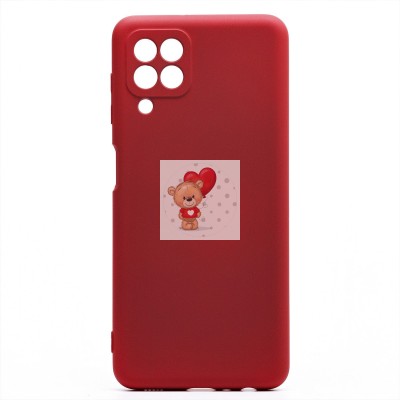 Чехол-накладка для Samsung A225 Galaxy A22 4G (бордовый) Activ Full Original Design