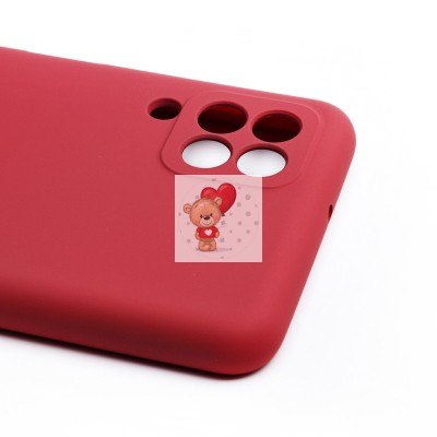 Чехол-накладка для Samsung A225 Galaxy A22 4G (бордовый) Activ Full Original Design