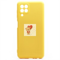 Чехол-накладка для Samsung A225 Galaxy A22 4G (желтый) Activ Full Original Design