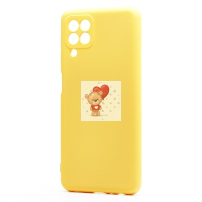 Чехол-накладка для Samsung A225 Galaxy A22 4G (желтый) Activ Full Original Design