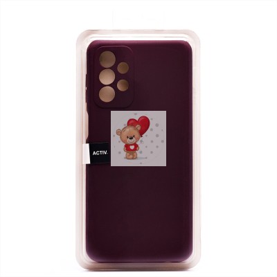 Чехол-накладка для Samsung A235 Galaxy A23 4G (бордовый) Activ Full Original Design