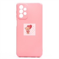 Чехол-накладка для Samsung A235 Galaxy A23 4G (светло-розовый) Activ Full Original Design