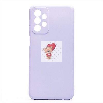 Чехол-накладка для Samsung A235 Galaxy A23 4G (светло-фиолетовый) Activ Full Original Design