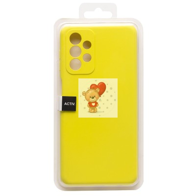 Чехол-накладка для Samsung A235 Galaxy A23 4G (желтый) Activ Full Original Design