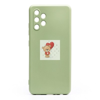 Чехол-накладка для Samsung A325 Galaxy A32 4G (светло-зеленый) Activ Full Original Design