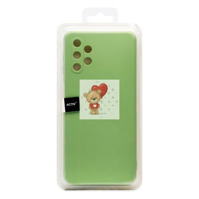 Чехол-накладка для Samsung A325 Galaxy A32 5G (светло-зеленый) Activ Full Original Design Чехол-накладка для Samsung A325 Galaxy A32 5G (светло-зеленый) Activ Full Original Design