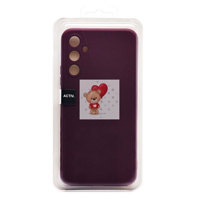 Чехол-накладка для Samsung A346 Galaxy A34 (бордовый) Activ Full Original Design Чехол-накладка для Samsung A346 Galaxy A34 (бордовый) Activ Full Original Design