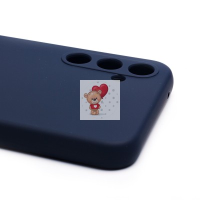 Чехол-накладка для Samsung A346 Galaxy A34 (темно-синий) Activ Full Original Design