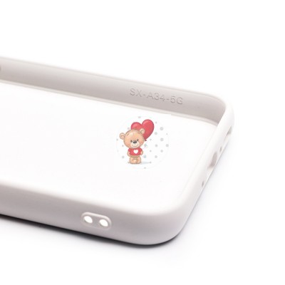 Чехол-накладка для Samsung A346 Galaxy A34 (белый) Activ Full Original Design