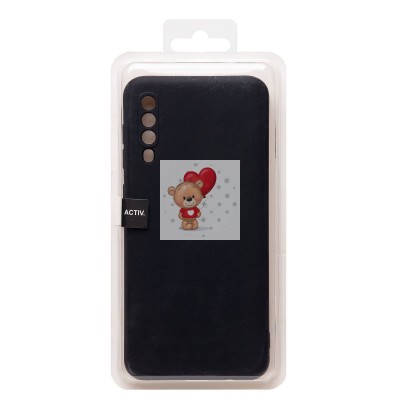 Чехол-накладка для Samsung A505 Galaxy A50 (черный) Activ Full Original Design