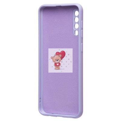 Чехол-накладка для Samsung A507 Galaxy A50s (светло-фиолетовый) Activ Full Original Design