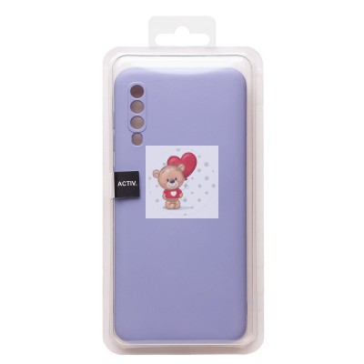 Чехол-накладка для Samsung A507 Galaxy A50s (светло-фиолетовый) Activ Full Original Design