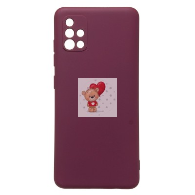 Чехол-накладка для Samsung A515 Galaxy A51 (бордовый) Activ Full Original Design Чехол-накладка для Samsung A515 Galaxy A51 (бордовый) Activ Full Original Design