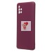 Чехол-накладка для Samsung A515 Galaxy A51 (бордовый) Activ Full Original Design