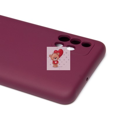 Чехол-накладка для Samsung A515 Galaxy A51 (бордовый) Activ Full Original Design