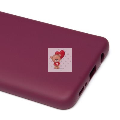 Чехол-накладка для Samsung A515 Galaxy A51 (бордовый) Activ Full Original Design