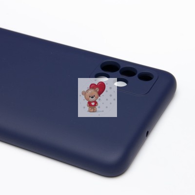 Чехол-накладка для Samsung A515 Galaxy A51 (темно-синий) Activ Full Original Design