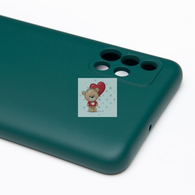 Чехол-накладка для Samsung A515 Galaxy A51 (темно-зеленый) Activ Full Original Design