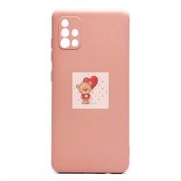 Чехол-накладка для Samsung A515 Galaxy A51 (цвет пыльной розы) Activ Full Original Design