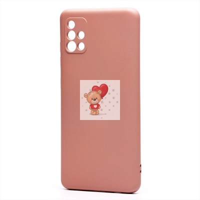 Чехол-накладка для Samsung A515 Galaxy A51 (цвет пыльной розы) Activ Full Original Design