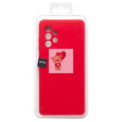 Чехол-накладка для Samsung A525 Galaxy A52 (красный) Activ Full Original Design