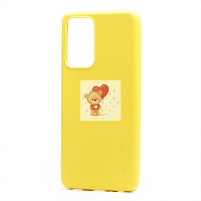 Чехол-накладка для Samsung A525 Galaxy A52 (желтый) Activ Full Original Design