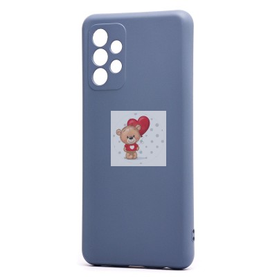 Чехол-накладка для Samsung A528 Galaxy A52s (светло-фиолетовый) Activ Full Original Design