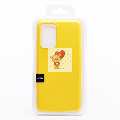 Чехол-накладка для Samsung A725 Galaxy A72 (желтый) Activ Full Original Design