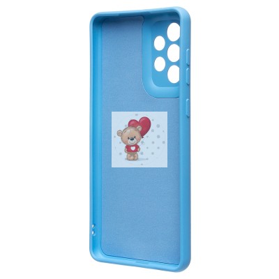 Чехол-накладка для Samsung A736 Galaxy A73 5G (голубой) Activ Full Original Design Чехол-накладка для Samsung A736 Galaxy A73 5G (голубой) Activ Full Original Design