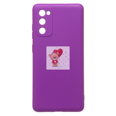 Чехол-накладка для Samsung G780 Galaxy S20FE (фиолетовый) Activ Full Original Design Чехол-накладка для Samsung G780 Galaxy S20FE (фиолетовый) Activ Full Original Design