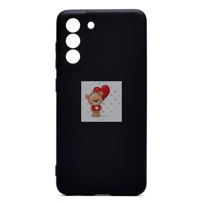 Чехол-накладка для Samsung G990 Galaxy S21FE (черный) Activ Full Original Design