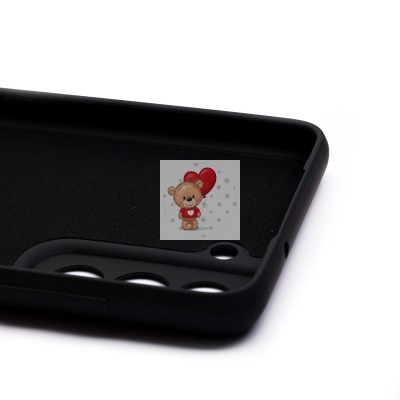 Чехол-накладка для Samsung G990 Galaxy S21FE (черный) Activ Full Original Design