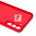 Чехол-накладка для Samsung G990 Galaxy S21FE (красный) Activ Full Original Design